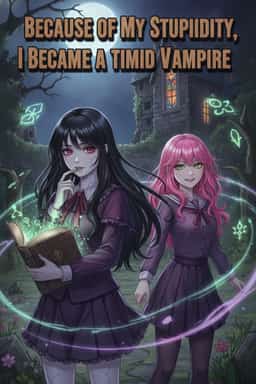 Because of My Stupidity, I Became a Timid Vampire novel cover