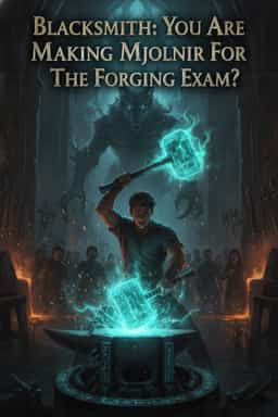 Blacksmith: You Are Making Mjolnir For The Forging Exam?