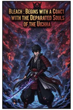 Bleach : Begins with a Contract with the Departed Souls of the Uchiha novel cover