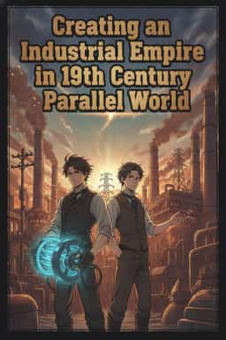 Creating an Industrial Empire in 19th Century Parallel World novel cover