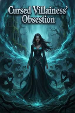 Cursed Villainess’ Obsession novel cover