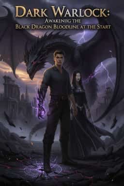 Dark Warlock: Awakening the Black Dragon Bloodline at the Start novel cover