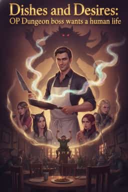 Dishes and Desires: OP Dungeon boss wants a human life novel cover