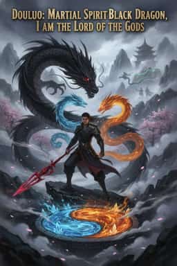 Douluo: Martial Spirit Black Dragon, I am the Lord of the Gods novel cover