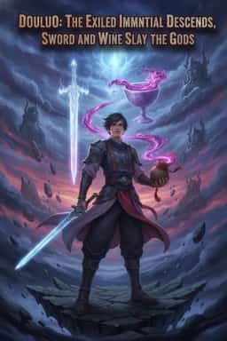 Douluo: The Exiled Immortal Descends, Sword and Wine Slay the Gods novel cover
