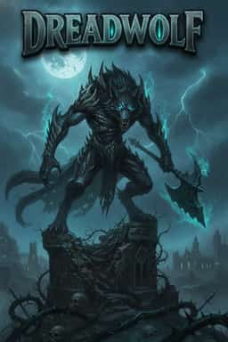DREADWOLF novel cover