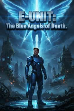 E-UNIT: The Blue Angels of Death. novel cover