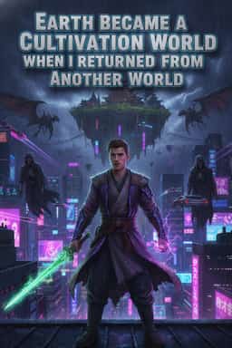 Earth Became a Cultivation World When I Returned From Another World novel cover