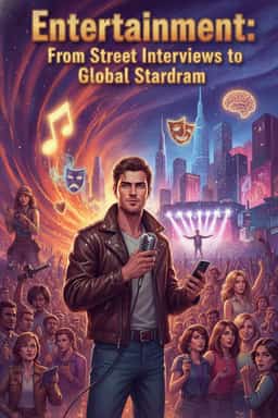 Entertainment: From Street Interviews to Global Stardom novel cover