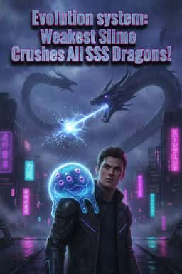 Evolution system: Weakest Slime Crushes All SSS Dragons! novel cover