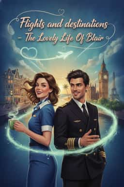 Flights and destinations - The Lovely Life Of Blair novel cover