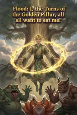 Flood: I, the Nine Turns of the Golden Pillar, all want to eat me! novel cover