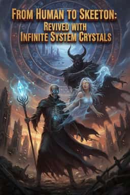 From Human to Skeleton: Revived with Infinite System Crystals novel cover