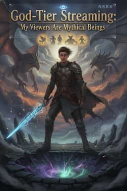 God-Tier Streaming: My Viewers Are Mythical Beings novel cover