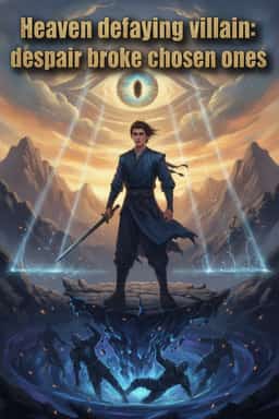 Heaven defying villain: despair broke chosen ones novel cover