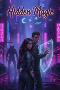 Hidden Magic novel cover