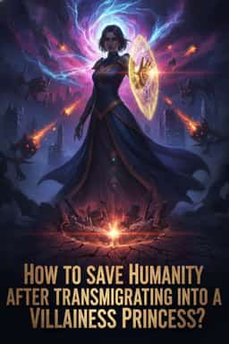 How to Save Humanity After Transmigrating into a Villainess Princess? novel cover