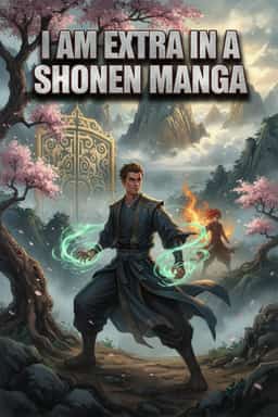 I AM EXTRA IN A SHONEN MANGA novel cover