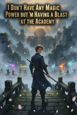 I Don’t Have Any Magic Power but I’m Having a Blast at the Academy novel cover
