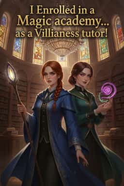 I Enrolled in a Magic academy... as a Villianess tutor! novel cover