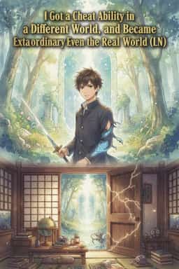 I Got a Cheat Ability in a Different World, and Became Extraordinary Even in the Real World (LN) novel cover