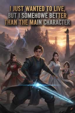 I Just Wanted to Live, but I Somehow Became Better Than the Main Character novel cover
