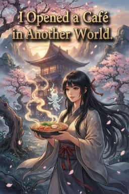 I Opened a Café in Another World. novel cover