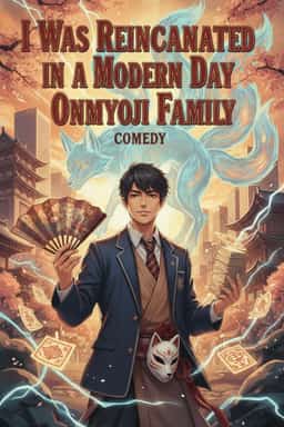 I Was Reincarnated in a Modern Day Onmyoji Family novel cover