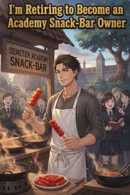 I’m Retiring to Become an Academy Snack-Bar Owner novel cover