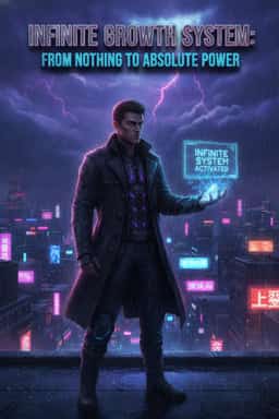 INFINITE GROWTH SYSTEM: FROM NOTHING TO ABSOLUTE POWER novel cover