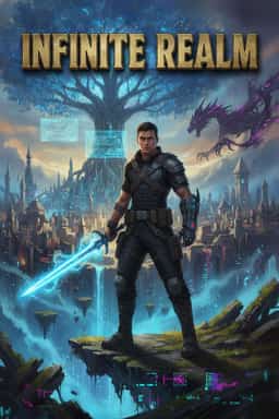 Infinite Realm novel cover