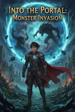 Into The Portal: Monster Invasion novel cover