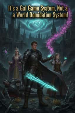 It's a Gal Game System, Not a World Domination System! novel cover