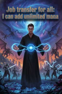 Job transfer for all: I can add unlimited mana novel cover