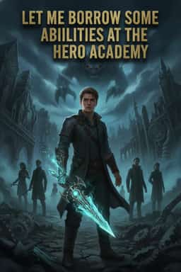 Let Me Borrow Some Abilities at the Hero Academy novel cover