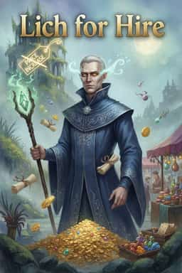 Lich for Hire novel cover