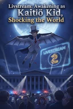 Livestream: Awakening as Kaitō Kid, Shocking the World novel cover
