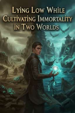 Lying Low While Cultivating Immortality in Two Worlds novel cover