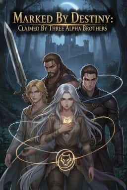 Marked By Destiny: Claimed By Three Alpha Brothers novel cover