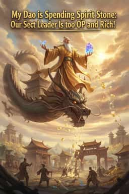 My Dao is Spending Spirit Stone: Our Sect Leader Is too OP and Rich! novel cover