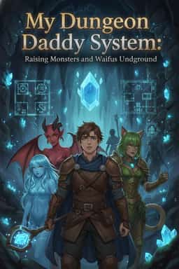 My Dungeon Daddy System: Raising Monsters and Waifus Underground novel cover