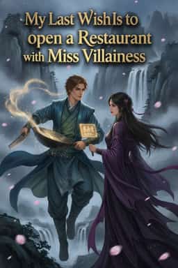 My Last Wish Is to open a Restaurant with Miss Villainess novel cover