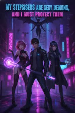 My stepsisters are sexy demons, and I must protect them novel cover