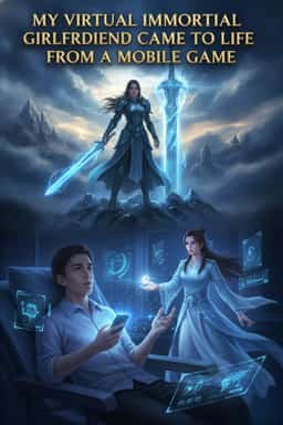 My Virtual Immortal Girlfriend Came to Life from a Mobile Game novel cover