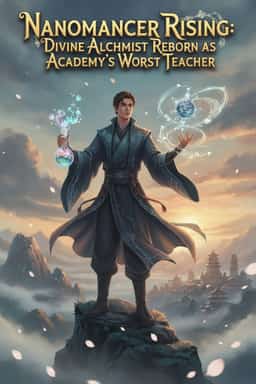 Nanomancer Rising: Divine Alchemist Reborn as Academy's Worst Teacher novel cover