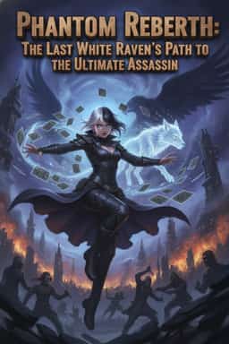 "Phantom Rebirth: The Last White Raven’s Path to the Ultimate Assassin" novel cover