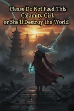 Please Do Not Feed This Calamity Girl, or She’ll Destroy the World novel cover