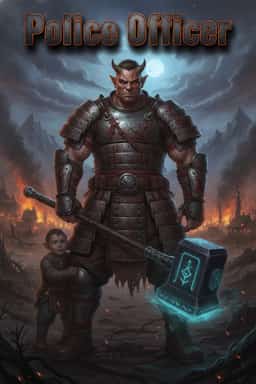 Police Officer novel cover