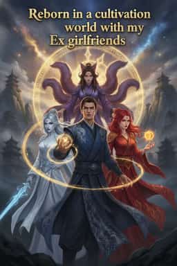 Reborn in a cultivation world with my Ex girlfriends novel cover