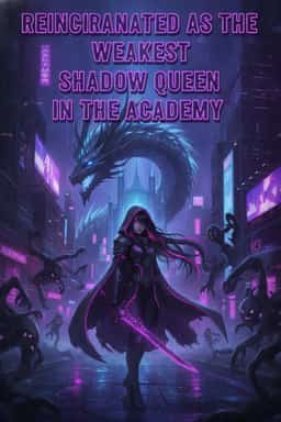 Reincarnated as the Weakest Shadow Queen in the Academy novel cover